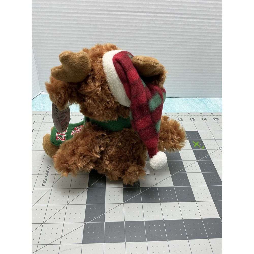 Pepsi Cola Christmas 2012 Plush Moose‎ 10" NEW - Picture 5 of 8